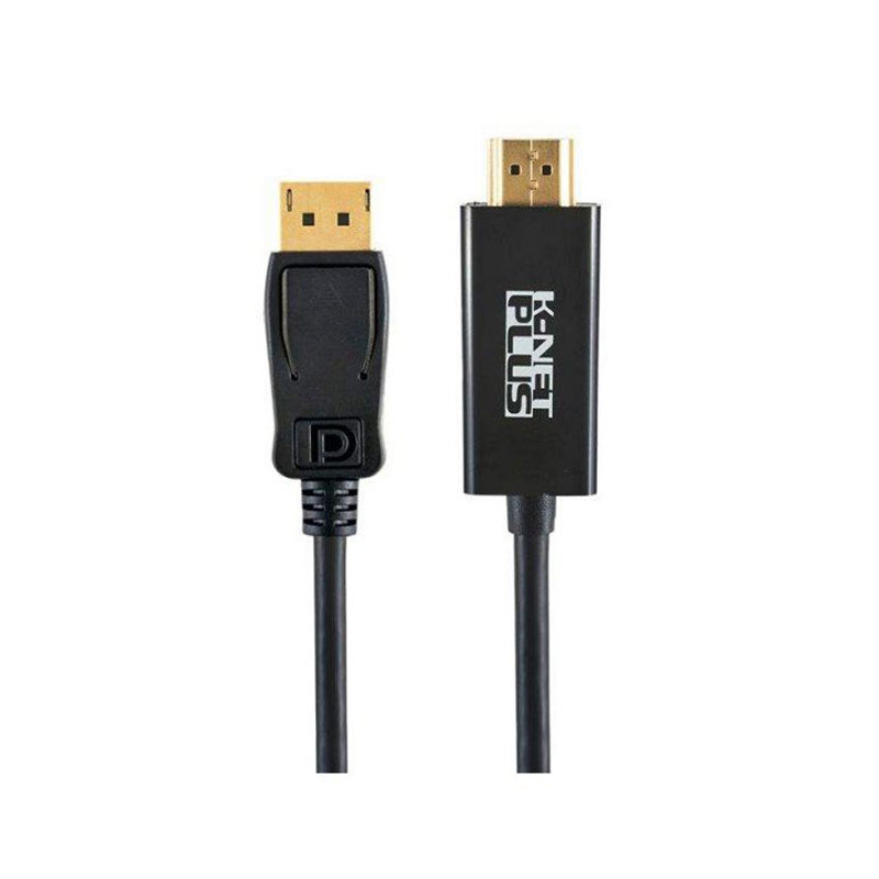 کابل 1.8 متر Display port To HDMI Knet Plus